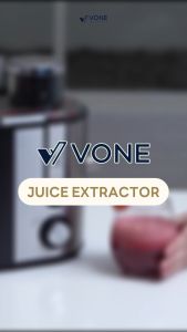 [VONE] เครื่องสกัดน้ำผักและผลไม้ Juice Extractor ขนาด 350 มล. เครื่องคั้นน้ำผักและผลไม้ แบบแยกกาก Fast Juicer