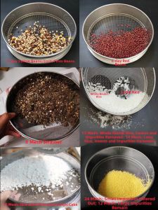 Ultrafine Baking Flour Sieve Home Use Rice Corn Meal Sesame Seed Sieving Tool Kitchen Cooking Accessories Baking Tools