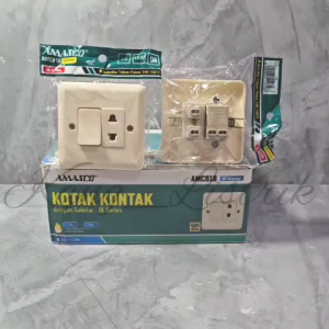 Stop Kontak + Saklar IB / Engkel Stop IB AMASCO / Engkel Stop IB PIOLINE