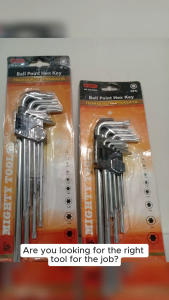 Mighty Allen Wrench Set Flower Torx / Hex Key