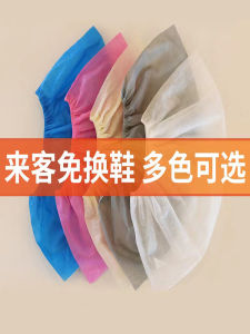 Disposable Thickened Non-Woven Fabric Shoe Covers Waterproof Anti-Slip Wear-Resistant Static-Free for Indoor And Outdoor Use
