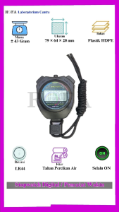 Stopwatch Digital / Pencatat Waktu / Jam Sukat / Alat Ukur Waktu