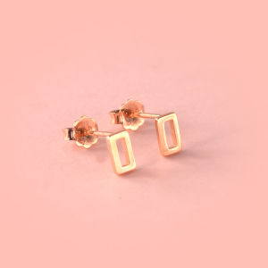Chow Sang Sang Minty Collection 18K Rose Gold Earrings 92811E