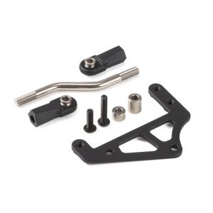 CNC Machined Aluminum High Clearance Straight Steering Axle Upgrade Parts for 1/10 RC Crawler Comp Rigs Class 3 Scalers 4WS