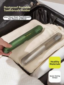 WEIKAMAYI | Portable Covered Toothbrush Storage Box