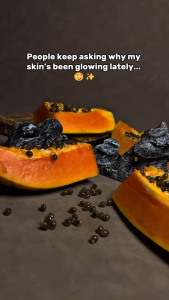 Natureal Organic Papaya Brightening Glowing & Even Tone Body Lotion with Essential Oil [300g]