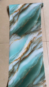 กันน้ำสติ๊กเกอร์ติดครัว 60cm*5เมตร วอลเปเปอร์ติดผนัง คุณภาพสูง ความชื้นหลักฐาน สติ๊กเกอร์ ลายหินอ่อน กันน้ำมัน สำหรับติดในห้องครัว สติกเกอร์ติดผนังห้องนอน ง่ายต่อการติดไม่ทิ้งกาวไว้เมื่อลอกออก สติกเกอร์ป้องกันเชื้อรา สติ๊กเกอร์ทนอุณหภูมิสูง