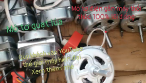 Mô tơ quạt lúa kèm bộ chiết áp giá rẻ tại sencomart