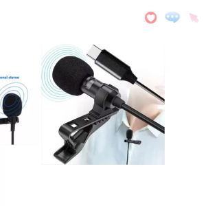 Bộ Micro Cài Áo Mini USB Di Động - 1-5 Chiếc Micro Tụ Điện Kẹp Kim Loại Cho PC Laptop Điện Thoại Di Động - Tùy Chọn 3.5mm/Type-C