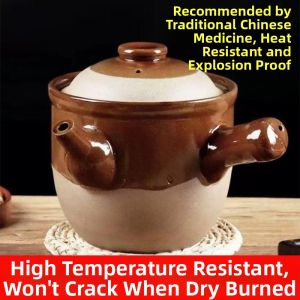 gumahus | Multi-use Sand Pot Cookware for Stewing Simmering and Boiling Clay
