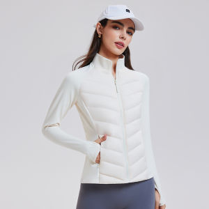 forquee | Slim Fit Lightweight Thermal White Goose Down Jacket