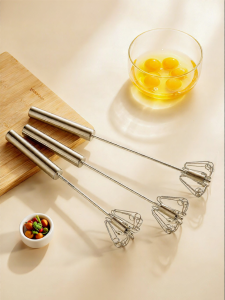 onlycook | Antibacterial 316 Stainless Steel Semi-automatic Egg Beater