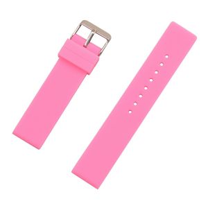 12mm 14mm 16mm 18mm 20mm 22mm 24mm Silicone Watch Band Universal Rubber Sport Waterproof Replacement Strap Bracelet Accessories