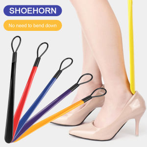 RunY 1 Pcs Shoehorn Plastic Long Lazy Shoe Helper Long Handle Shoes Lifter Pull Shoehorn Slip