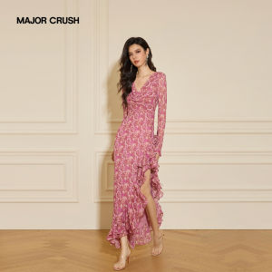French Style High Waist Slim Fit Dress 7264