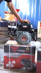 เครื่องยนต์ 8.5แรง สตาร์ทกุญแจ Dragonfly 4 จังหวะ รุ่นประหยัดน้ำมัน สตาร์ทกุญแจ **ไม่มีแบตเตอรี่**