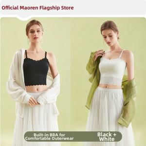 MiiOW | Backless Lace Thin Bra-in-One Camisole