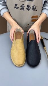 Sepatu Pria Formal Sepatu Lembut Pria Nyaman Untuk Aktivitas Sehari-hari Sepatu Pria Kerja Formal Anti Slip Nyaman dan Fleksible
