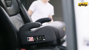 Jovikids OHHO Portable Booster isofix Car Seat isize R129 125-150cm with ICC Sticker