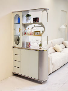 Cream-Styled New Entrance Hallway Cabinet For Clutter Storage & Space Division