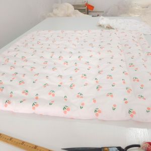 ผ้าฝ้ายแท้แฮนด์เมดขนาดเล็กแผ่นรองคลอดล้างทำความสะอาดได้ผ้าฝ้ายผ้าห่มห่อผ้าห่มที่นอนเด็กทารกแผ่นรองกันเปื้อน