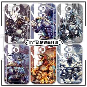 JOJO Anime Card Holder Campus Meal Card Bus Metro Card Cover Plastic Material School Supplies Business Accessories
