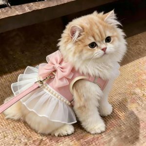 Petone dOrage | Sweet Breathable Adjustable Anti-escape Cat Harness Leash
