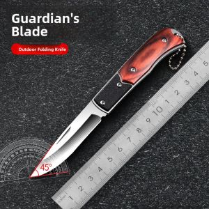 TINGLING | Folding Fruit Knife Portable Outdoor Sharp High-Hardness Keychain
