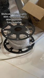 10M 15M 20M 30M RGB LED Strip Light 220V Bluetooth LED Strip Lighting SMD5050 Tape Phone APP and Remote Control Waterproof Flexible Lights for Room Christmas Decoration Lamp Strip Light Cove with EU Plugcovelights for ceiling - Lazada