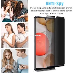 2in1 Privacy Screen Protect Glass For Honor 400 Lite Honor400Lite 5G 2025 Front Full Cover Anti-Peep Tempered GlassScreen Back Camera Protect Film