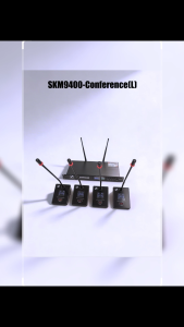 Sennheiser SKM9400 Professional Wireless Mic 4-Channel Long Gooseneck Mics for Conference Room & Meeting