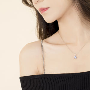 Invisible Shoulder Strap Bra Bandeau Metal Rhinestone Transparent Exposed Pearl Necklace Underwear Strap Accessories