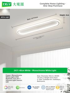 DGY | Modern Thin Linear Corridor Light