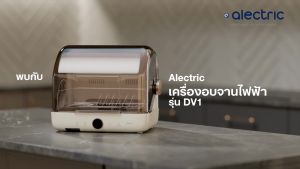 Alectric เครื่องอบจานไฟฟ้า DV1 - รับประกัน 3 ปี