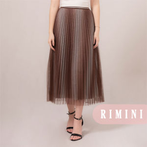 RIMINI - Bawahan Wanita Rok Shimmer Glitter Mewah Size XS-XL - Enzo Skirt 85925