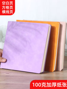 High Aesthetic Value Blank Grid Notebook Square Study Supplies Diary Book Journaling Book Reading Learning Tools Cultural Goods