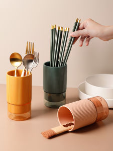 ชั้นวางของเซรามิกทรงกลมสำหรับจัดเก็บสต็อกในครัว ชาม ช้อน ตะเกียบ ชั้นวางของสำหรับจัดระเบียบสิ่งของในครัว สไตล์ยุโรปเหนือ