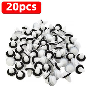 PINMOAP 20/50/100pcs Automotive Door Panel Fixing Fastener Clip Door Plate Decoration Bumper Interior Trim Rivet Automotive Part