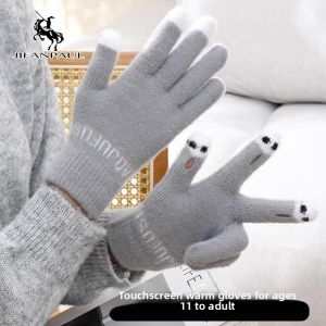 JIFANPAUL | Winter Warm Womens Touchscreen Fingerless Gloves