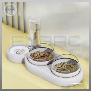 3 in 1 Automatic Pet Feeder with Bottle (Circle Bowl)