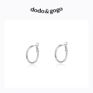 DODO.GOGO | Khuyên tai vòng lớn đơn giản cho nữ
