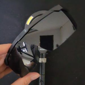 Kacamata Las - Kaca Mata Safety Gurinda Gerinda Hitam Black
