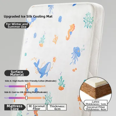 Shiada | Natural Coconut & Latex Baby Mattress