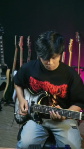 Kowe Gitar Elektrik Original K-PRS Paket Bundling Jeck Wireless