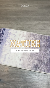 Nature Bathroom Mat / Keset Kamar Mandi Anti Slip / Karpet Kamar Bulu Tebal Halus / Alas Kaki Serap Air Anti Licin / Keset Kaki Cantik Kamar Serbaguna Hotel Series / Bath Rug