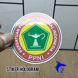 PPNI STIKER PPNI PERSATUAN PERAWAT NASIONAL INDONESIA STIKER HOLOGRAM
