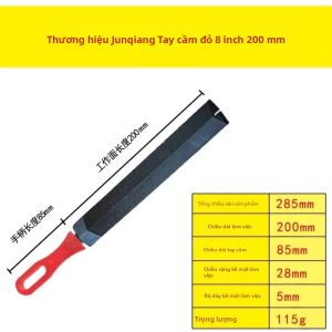 1 Gói T12 Thép Chịu Lực Hình Thoi Dũa Có Tay Cầm Chống Trượt Cho Chế Biến Gỗ Mài Kim Loại Bền DIY Công Cụ Làm Việc