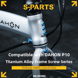 s-parts | DAHON P10 Suitable Titanium Screw Series
