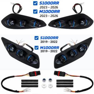 S1000RR For Bmw M1000RR S1000 RR 2019-2025 2026 Motorcycle LED Turn Signal Brake Light Rear Tail Light Integrated In-Tail Lights