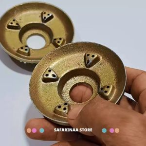 BURNER KOMPOR GAS RINNAI KECIL ALUMINIUM SUPER TEBAL TYPE 511 522 602 C / E